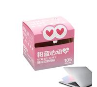 Clear Sticky Notes 105 Sheets Aesthetic Journaling Pads