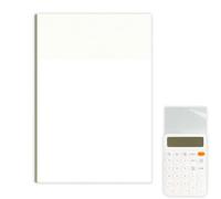 Clear Sticky Notes 50 Sheets Waterproof Translucent Sticky Notes