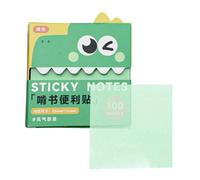Clear Sticky Notes Aesthetic Translucent Pull-Out Pads Memo
