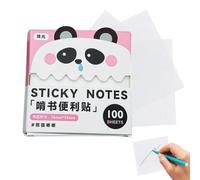 Clear Sticky Notes Translucent Reusable Pull-Out Writing Pads