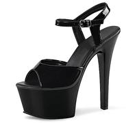 Clear Stiletto High Heels for Women Transparent Open Toe Shoes Heeled for Women Platform Heel Sandals Pumps