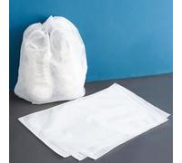 Clear Storage Bags for Shoes 20Pcs Drawstring Travel Organizer Set