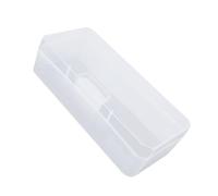 Clear Storage Container with Flip Top Lid, 6.61x3.07x1.81in