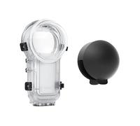 Clear Subaquatic Housing For Action Camera Highlighting 60m Submersion Depth Fast Release Mechanism And Protective Protect Invisible Design Underwater Photography Case