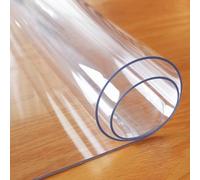 Clear Table Cover Protector, 1mm Thick Clear Desk Mat, Plastic Table Cover, Vinyl Table Protector, Desk Mats on Top of Desks,8"/10"/12"/14"/15"/16"(15"x15"(38 * 38cm))