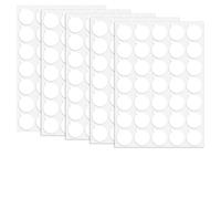 Clear Tablecloth Clips 140 Pcs Durable Transparent Table Cloth Holder Clips For Outdoor Events Windproof Double Sided Adhesive Wax Seal Sticker Table Cover Clip For Securing Tablecloth Picnics Parties