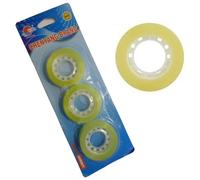 Clear Tape Rolls Parcel Packing Sellotape Cellotape gift-wrapping Pack of 3
