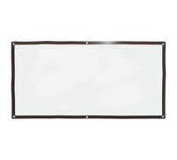 Clear Tarpaulin & Eyelets Clear Tarp Waterproof Tarpaulin Polyethylene vidaXL