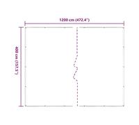 Clear Tarpaulin Heavy Duty Waterproof Cover Strong Tarp Ground Sheet Eyelets