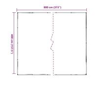 Clear Tarpaulin Heavy Duty Waterproof Cover Strong Tarp Ground Sheet Eyelets