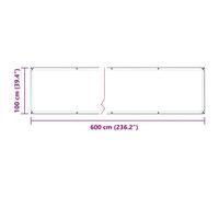 Clear Tarpaulin Heavy Duty Waterproof Cover Strong Tarp Ground Sheet Eyelets