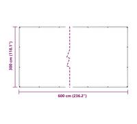 Clear Tarpaulin Heavy Duty Waterproof Cover Strong Tarp Ground Sheet Eyelets