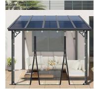 Clear Tarpaulin Heavy Duty Waterproof Curtains, Pvc Transparent Tarpaulin Side Panels With Zip, Outdoor Tarp Curtains, Rainproof Tarp for Pergola Porch Carport Awning,2zips-4.6x2m/15 * 6.6ft