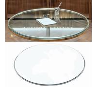 Clear Tempered Glass Round Table Top for Dining & Coffee Tables 20-40 Inch Replacement Top Easy to CleanGlass Perfect for Home Decor (70cm/28in)