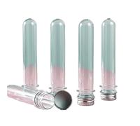 Clear Test Tubes 40ml With Caps 20Pcs Plastic Storage Tube Compatible With Gumball Plants Spices Candy Scientific Experiments