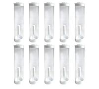 Clear Test Tubes | Clear Collection Jar | Rearing Tubes with Lids | for Science Project Biology Study Nature Exploration Hiking Camping Outdoor