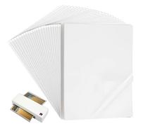 Clear Thermal Laminating Pouches Laminating Sheets for Use with Thermal Laminators, Plastic Paper Laminator Sheets -216mm X303mmX (2X75)150Microns A4 Size (30 Pouches/Pack)