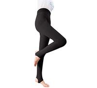 Clear Tights for Women Warm Foot Pantyhose Bare Leg Artifact Channel Tights for Women Womens Opaque Tights for Dresses (Black, One Size)