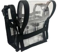 Clear Toiletry Bag Makeup Artists Bag Large Clear Makeup Bag Make Up Bags Organizer for OutdoorProfessional Processed