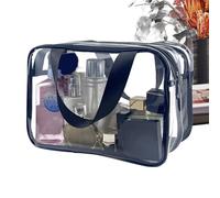 Clear Toiletry Bag - Waterproof Makeup , Clear Toiletry Bag | Wet Dry Separation Storage Case, Portable Travel Beauty Wash Bag for Swimming, Gym