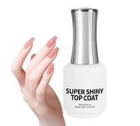 Clear Top Coat, 15ML Non-Yellowing Nail Protector, Long-Lasting High-Gloss Finish, Fast-Dry Formula: Professional-Grade Sealer for Manicures and Pedicures for Salon, Stage, and Daily Wear