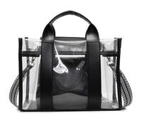 Clear Tote Bag with Inner Zip Bag, Large Capacity Clear Purse with Handle and Detachable Shoulder Strap, Zippered Transparent Bags for Women, Sport Events, Concerts, Work, Beach, Figürchen