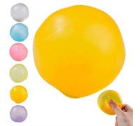Clear TPR Slow Rebound Stress Ball, Soft Stretchy Decompression Gadget for Kids & Adults, Moonlight Translucent Calm Down Tool for Office, Home & Anxiety Relief
