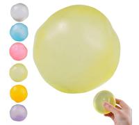 Clear TPR Slow Rebound Stress Ball, Soft Stretchy Decompression Gadget for Kids & Adults, Moonlight Translucent Calm Down Tool for Office, Home & Anxiety Relief