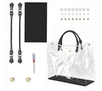 Clear TPU DIY Tote Bag Making Kit for Adults Beginners,Handmade Craft Accessories Tool Set Handmade Purse Making for Women Birthday Christmas Party Gift