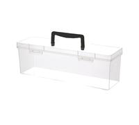 Clear Trading Card Storage Box Playing Case Organizers with Separate Acrylic Sport Cards Container Deck Large Capacity Container Trading Storage with Separate for Adults