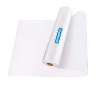 Clear Transfer Paper Roll, MCSQK Self Adhesive Vinyl Transfer Film Transparent Transfer Tape Roll Cricut Cameo, Medium Tack Vinyl for Signs Stickers Decals Walls Doors Windows Application -30x300cm