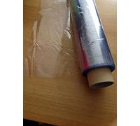 Clear Transparent PVC Vinyl Wipe Clean Oilcloth Table Protector Rectangle - 136cm x 90cm