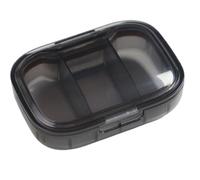 Clear Travel Pill Box 3 Compartment 3 Times A Day Portable Clear
