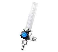 Clear Tube Argon CO2 Regulator Flowmeter with Step Interfaces Design for Argon CO2 Regulation in Workspaces Precisions Flows Meter