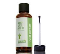 CLEAR Urea Nail Gel with Tea Tree Oil Made in USA - Night Time Formula -Softens, Hydrates & Repairs Nails -Urea Gel with Fast & Visible Results, Trusted by Health Professionals