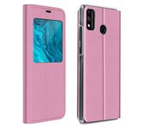 Clear View Case for Honor 9X Lite Ultra-thin - Pink