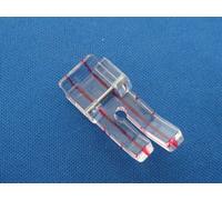 CLEAR VIEW GUIDE FOOT STRAIGHT STITCH SNAP ON, COMPATIBLE FOR BROTHER, TOYOTA, NEW SINGER DOMESTIC SEWING MACHINES