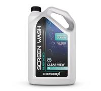 Clear View Ready Mix Screen Wash 5 Litre - All Season Car Windscreen Washer Fluid, Streak-Free, Anti-Freeze & Bug Remover