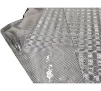 Clear Vinyl Plastic Carpet Protector Floor Mat Hallway Runner Waterproof Non Slip Grippers Transparent Roll for Living Room, Kitchen, Home, Office, Stairs (15FT x 27")