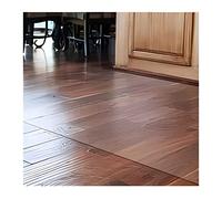 Clear Vinyl Plastic Floor Runner Carpet Protector Pad Waterproof Anti Scratch Table Chair Mat 80x300cm/31.2x117in Transparent Floor Protector Cover