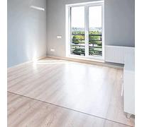 Clear Vinyl Plastic Floor Runner Protector, Non Skid Transparent Hallway Entrance Doormat Kitchen Low Pile Carpet Protector Pad, Waterproof,50/80/90/100/120/140cm Wide (Color : 1mm, Size : 1