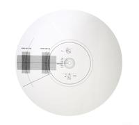 Clear Vinyl Record Calibration Mat 300mm Non-Slip Base | Transparent material, enhanced visibility, easy markings, fits standard platters, construction