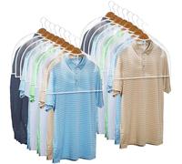 Clear Vinyl Shoulder Covers - Set of 16 - Garment Protectors Keep your Suits, Dresses, Blouses, and other Garments Dust Free. Protect and Store your Clothing while they’re In and Out of Season.