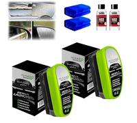 Clear Vision Car Glass Cleaner, Clearvision Glass Cleaner, 2025 New 150ml Car Window Oil Film Brush- Prevents Foggy Mirrors, Crystal-Clear View in Any Weather (2, Green)