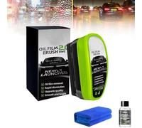 Clear Vision Car Glass Cleaner, Clearvision Glass Cleaner, Clear Vision Windscreen, 2025 Upgraded All in One Wipe on Oil Film Remover, Strong Hydrophobicity, Travel safely (3)