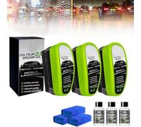 Clear Vision Car Glass Cleaner, Clearvision Glass Cleaner, Clear Vision Windscreen, 2025 Upgraded All in One Wipe on Oil Film Remover, Strong Hydrophobicity, Travel safely (2)