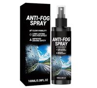 Clear Vision Shield, Quick Dry Defogger, 100ml Bottle with Finger Pump, Hydrophobic Polymer Blend, Eyewear Solutions with Leakproof Design, Anti Fog Spray for Swim Goggles