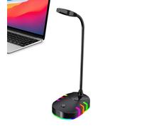 Clear Voice - Stable Anti-Noise Condenser Microphone For Laptops, Plug & Play | High Sensitivity Desktop For Virtual Conferences Office Use Calls Streaming Podcast Audio Capture System