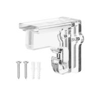Clear Wall Mount Stand Bracket with Hook Space Saving Wall Mounted Storage Holder Easy Installation Remote Dock