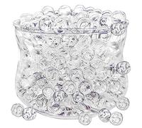Clear Water Beads 10000 Pcs Clear Water Gel Jelly Beads Vase Filler Beads,Vase Fillers for Floating Pearls for Floating Candle Making,Wedding Centerpiece,Festive Floral Decoration Flower Arrangement